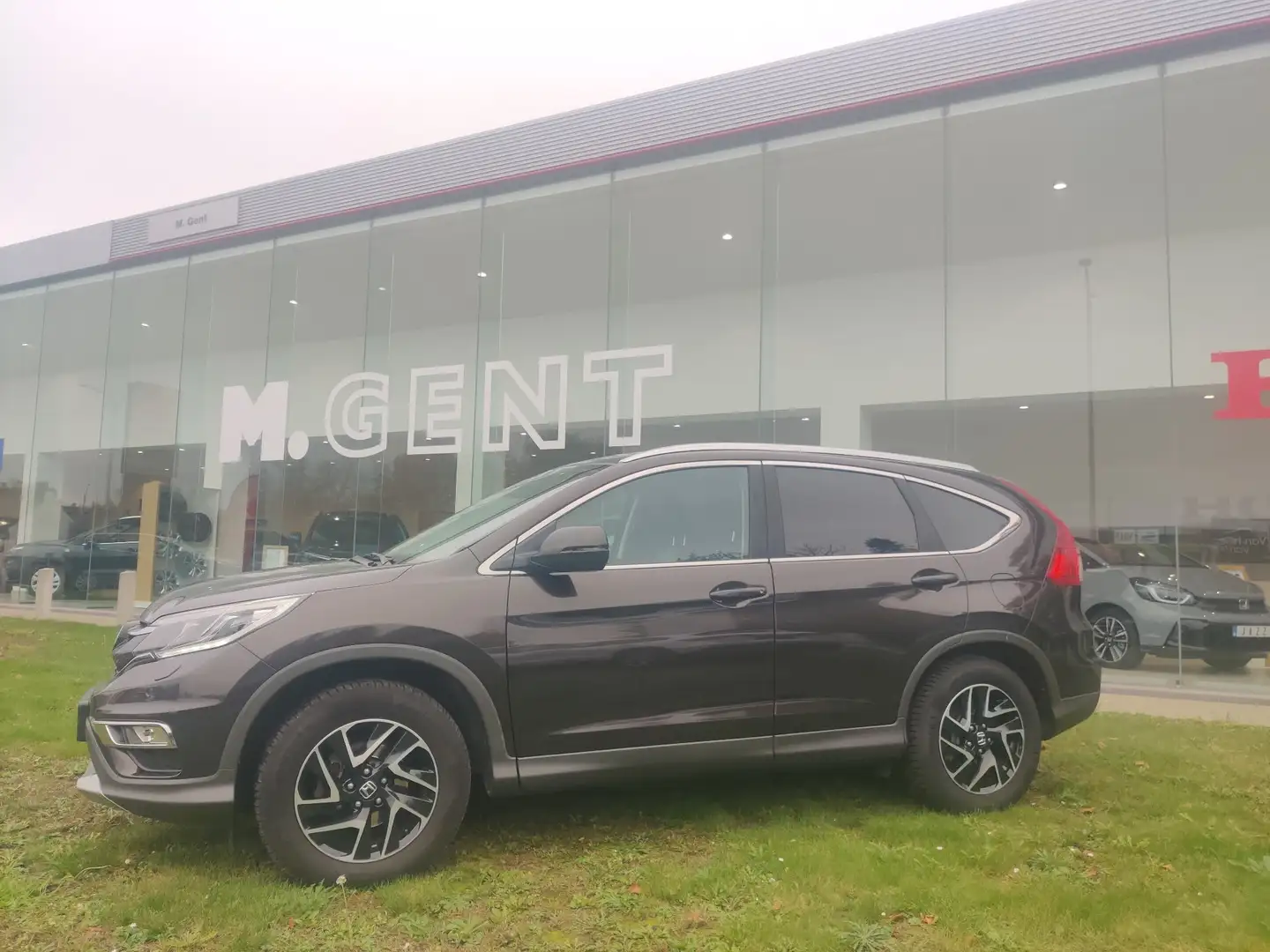 Honda CR-V CR-V 2.0i-VTEC 4WD AUTO. Elegance +TREKHAAK+LEDER Brun - 2