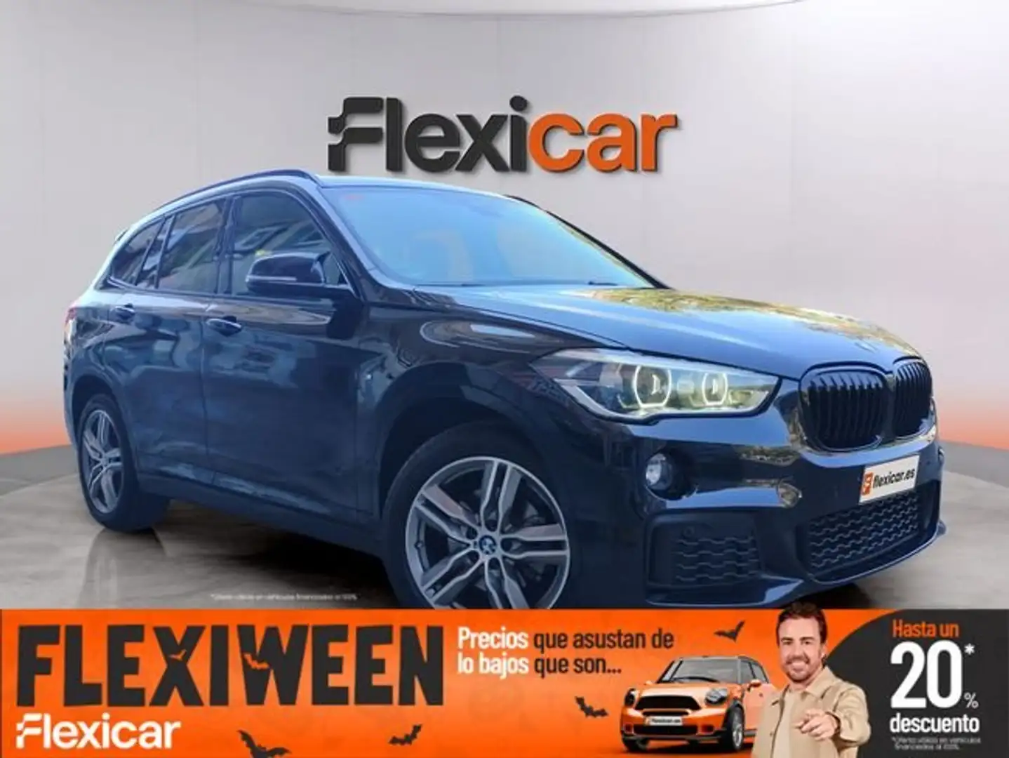 BMW X1 sDrive 18dA Negro - 1