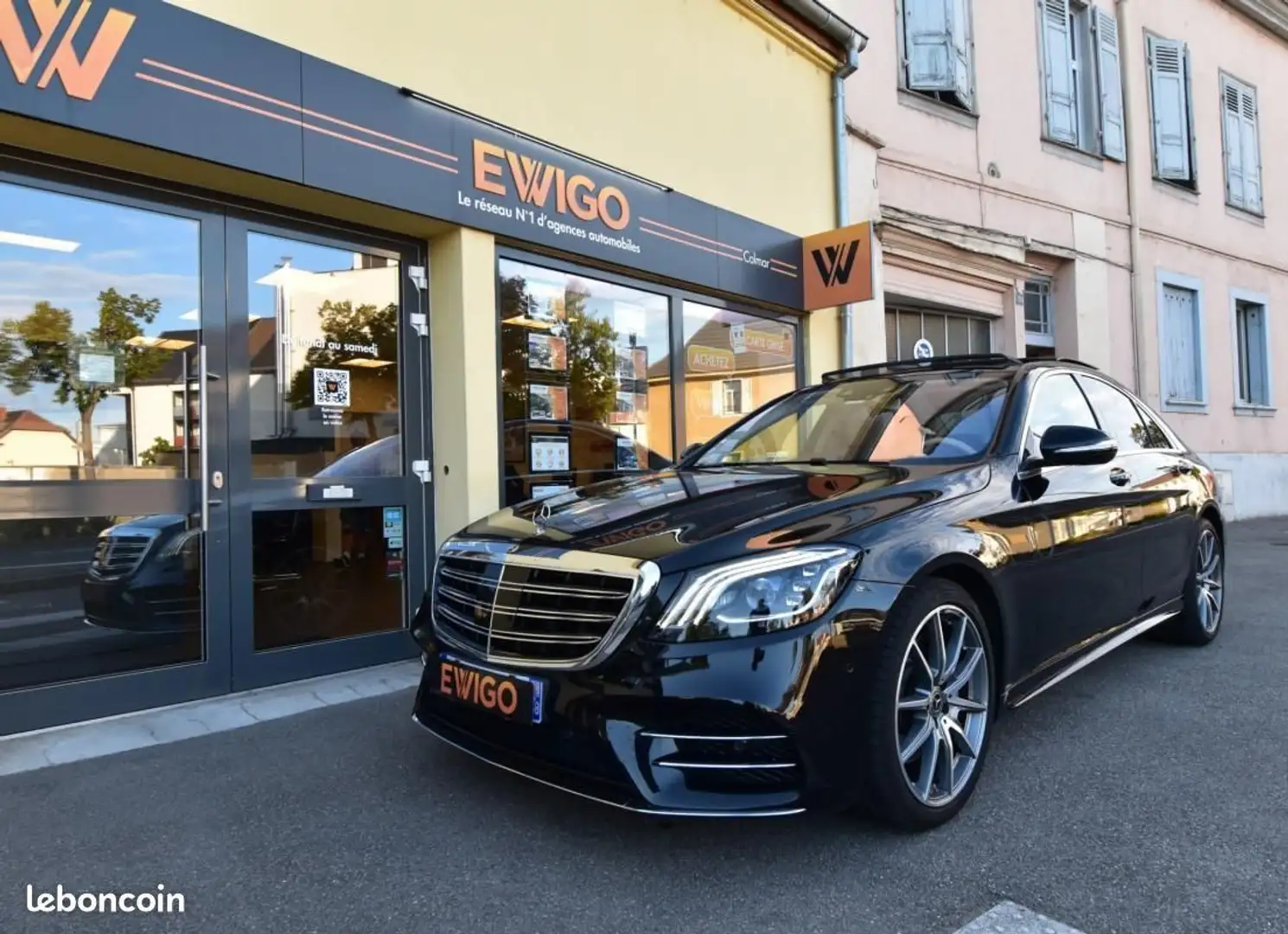 Mercedes-Benz S 400 Mercedes LIMOUSINE 2.9 400 D 340 PREMIUM PLUS 4MAT Zwart - 1