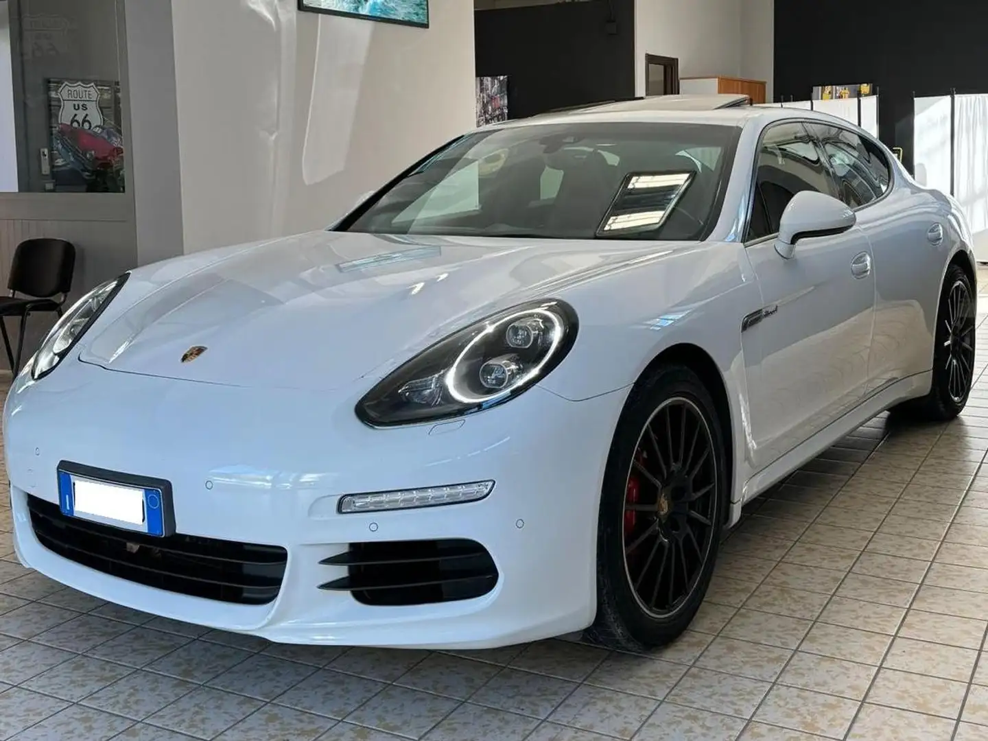 Porsche Panamera 3.0 V6 TDI 300cv EDITION - TETTO-PELLE-CERCHI 20 Alb - 1