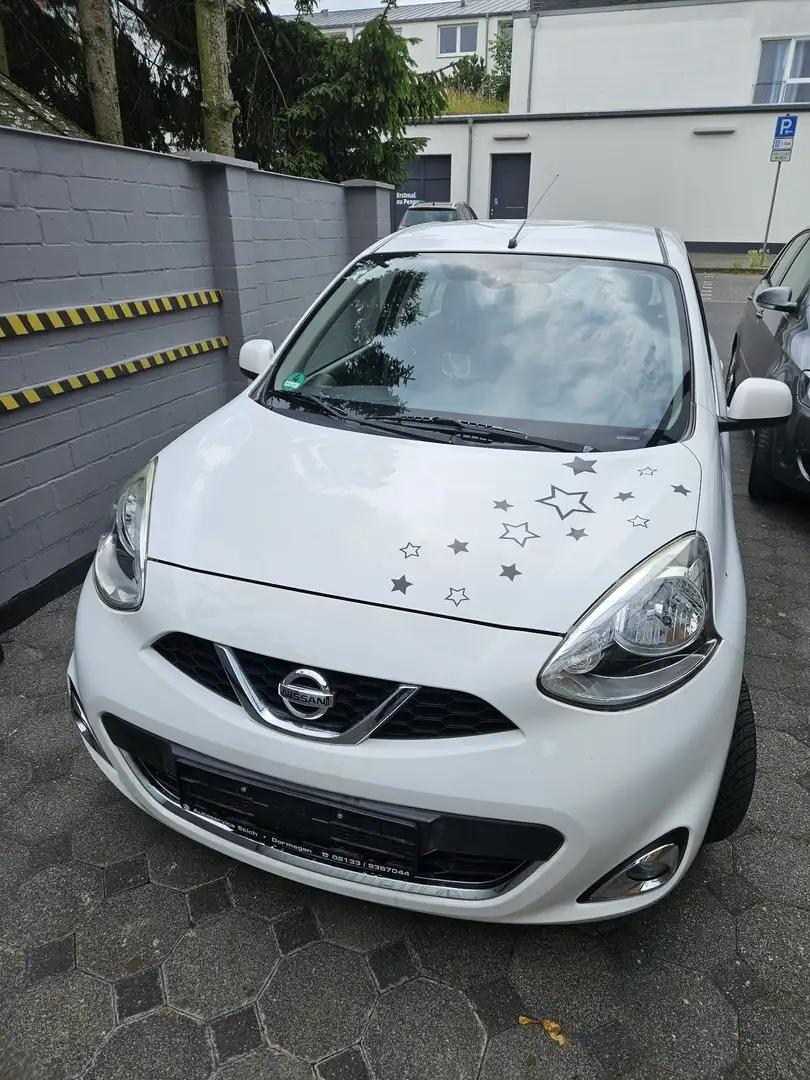 Nissan Micra Acenta TÜF bis 6,2027 Automatik Weiß - 1