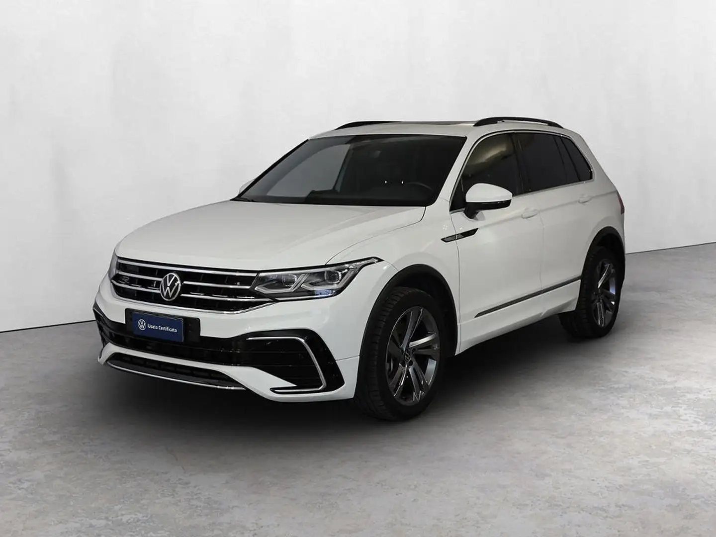 Volkswagen Tiguan 2.0 tdi r-line 4motion 200cv dsg Weiß - 1