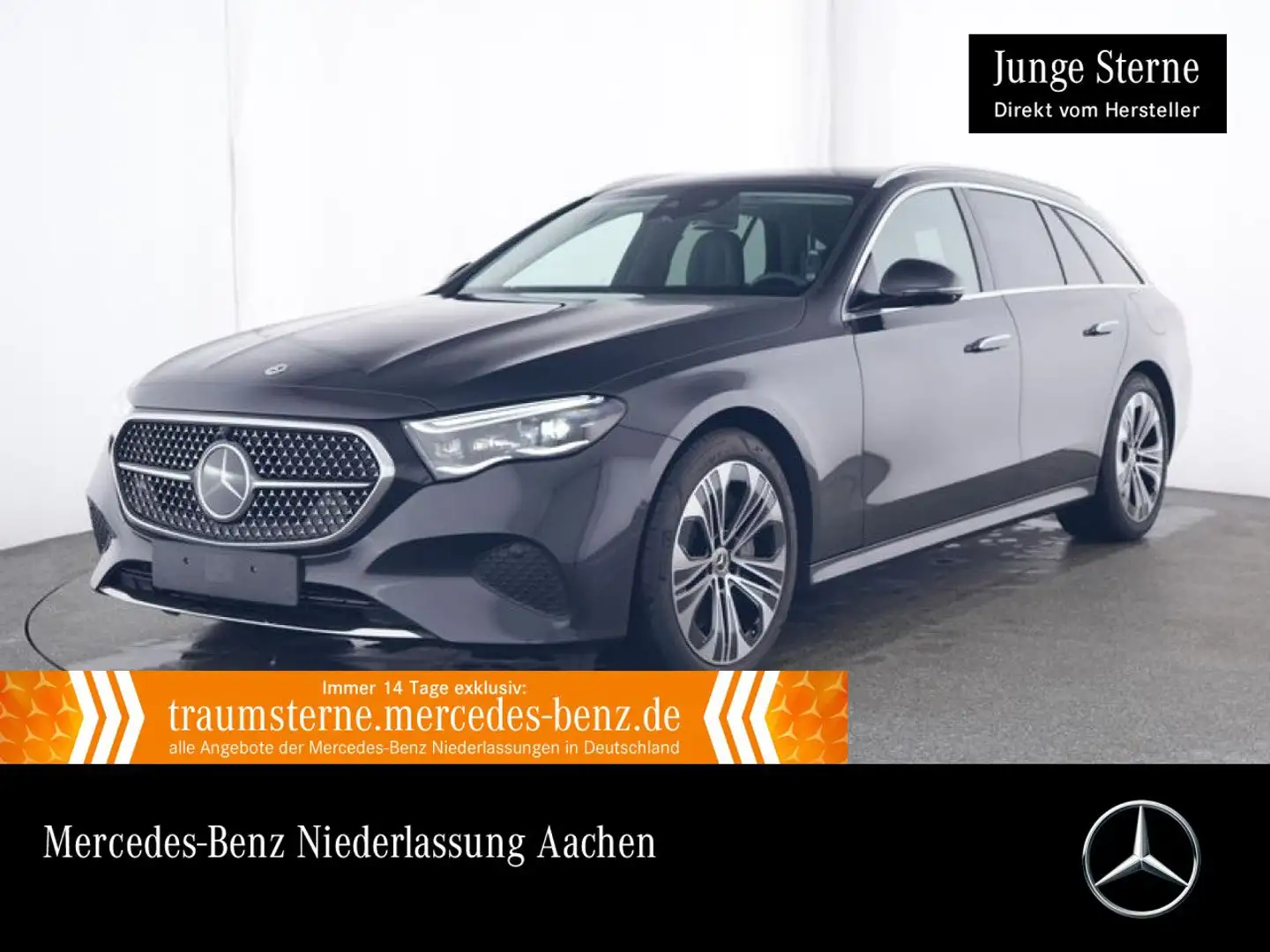 Mercedes-Benz E 300 de T Hybrid Avantgarde Fahrass 360° Distr. Grau - 1