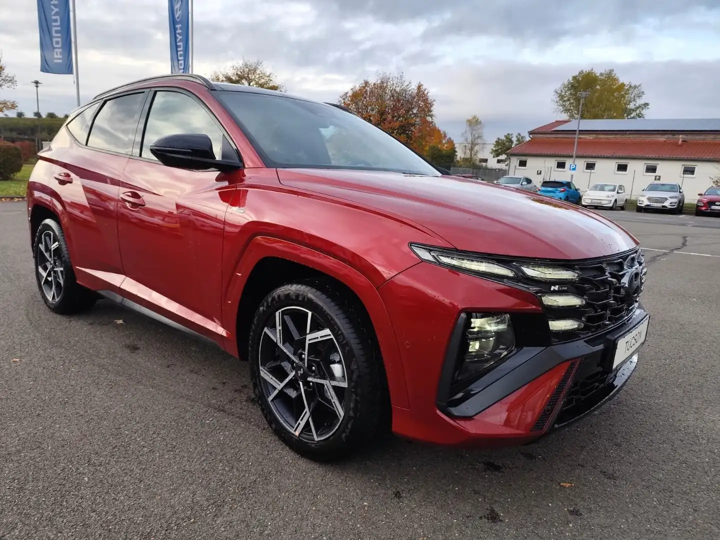 Hyundai TUCSON 1.6 T-GDI N Line X 7-DCT 4WD Rot - 2