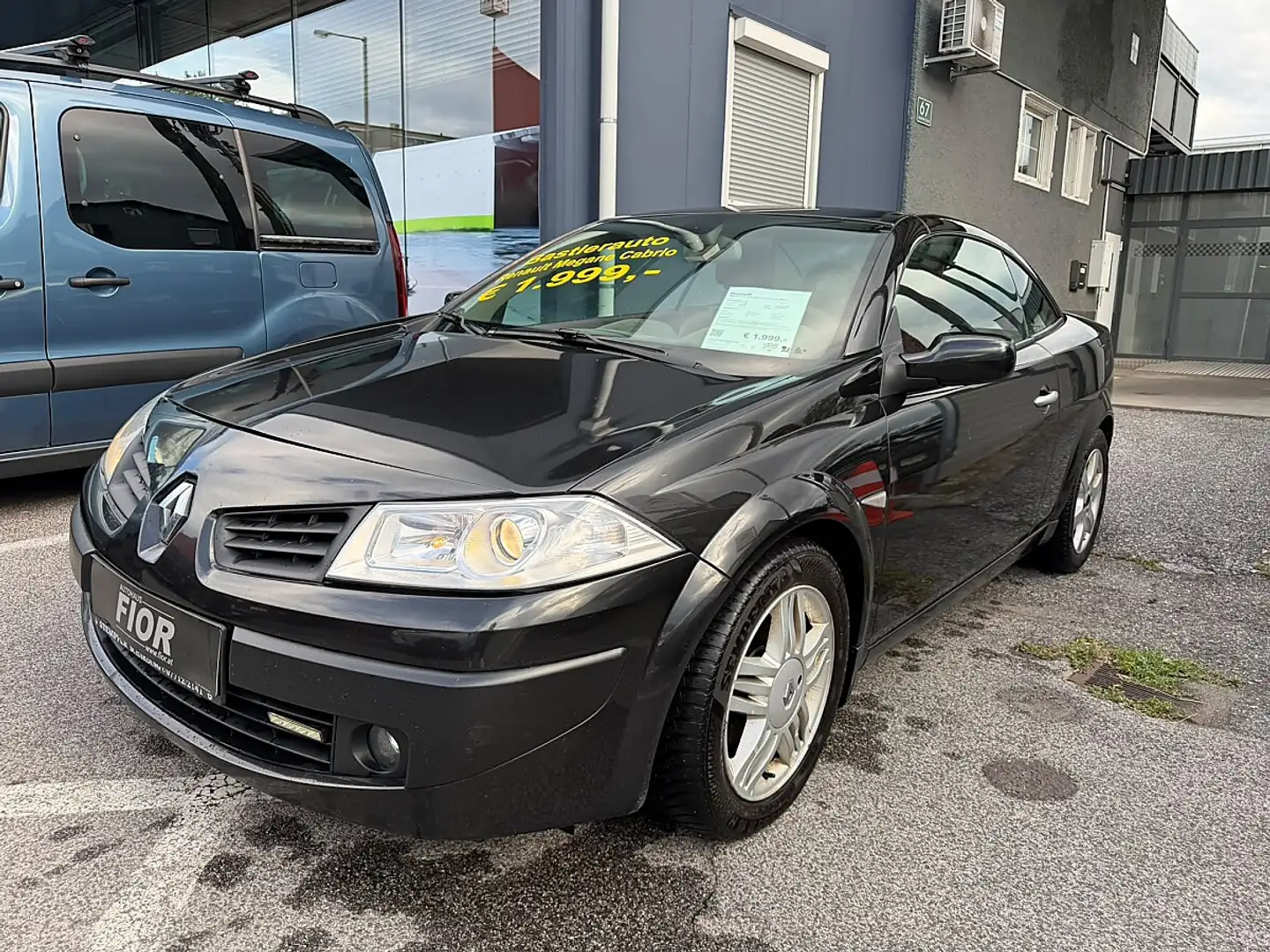 Renault Megane Mégane Cabrio Dynamique Luxus 2,0 T 16V -BASTLE... Schwarz - 1