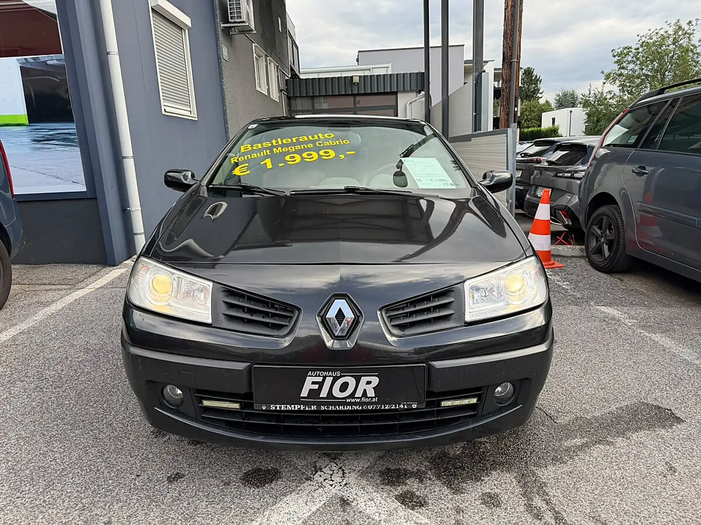 Renault Megane Mégane Cabrio Dynamique Luxus 2,0 T 16V -BASTLE... Schwarz - 2
