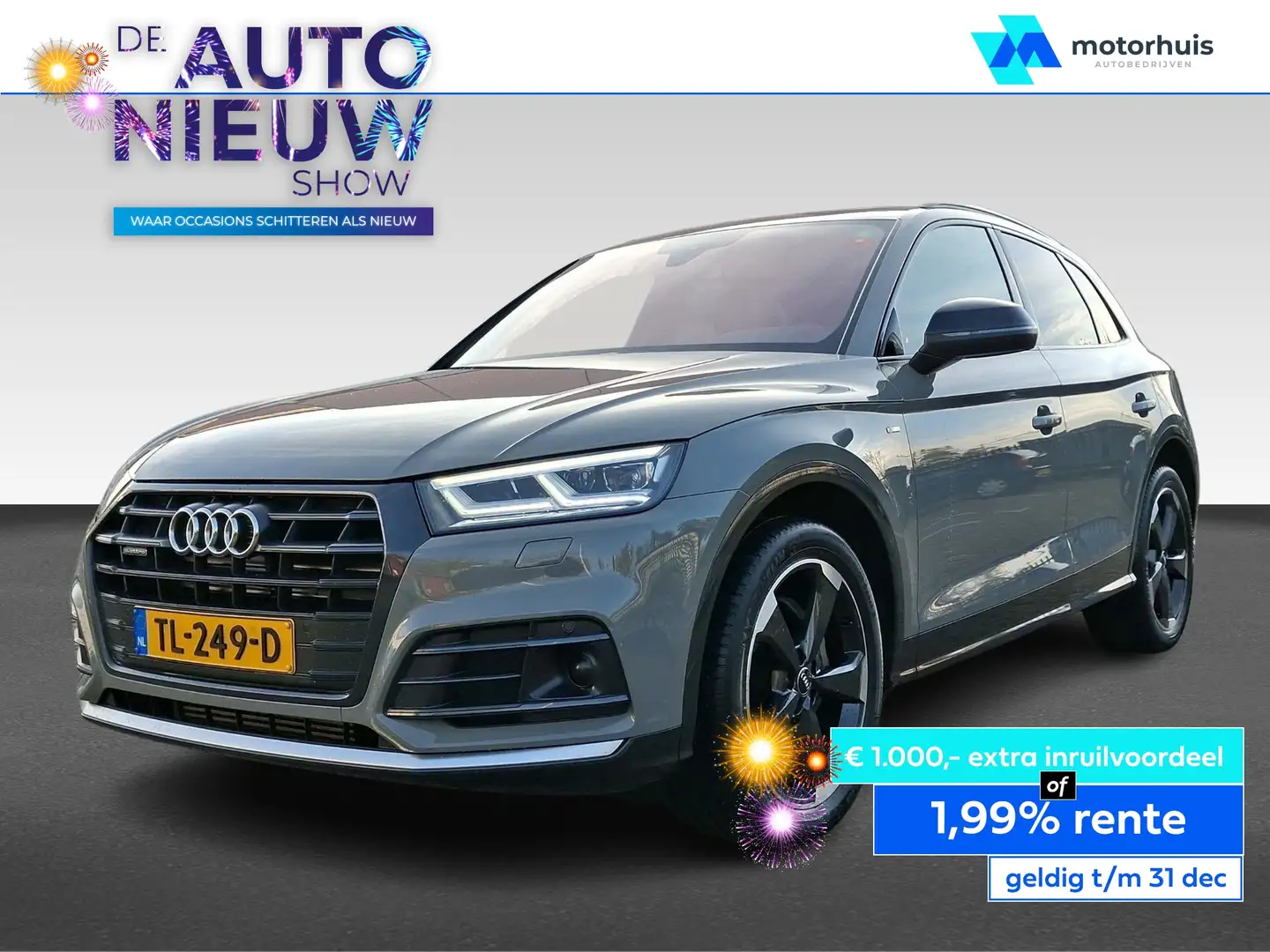Audi Q5 2.0 TFSI quattro S tronic S Line Black Edition | A Gris - 1