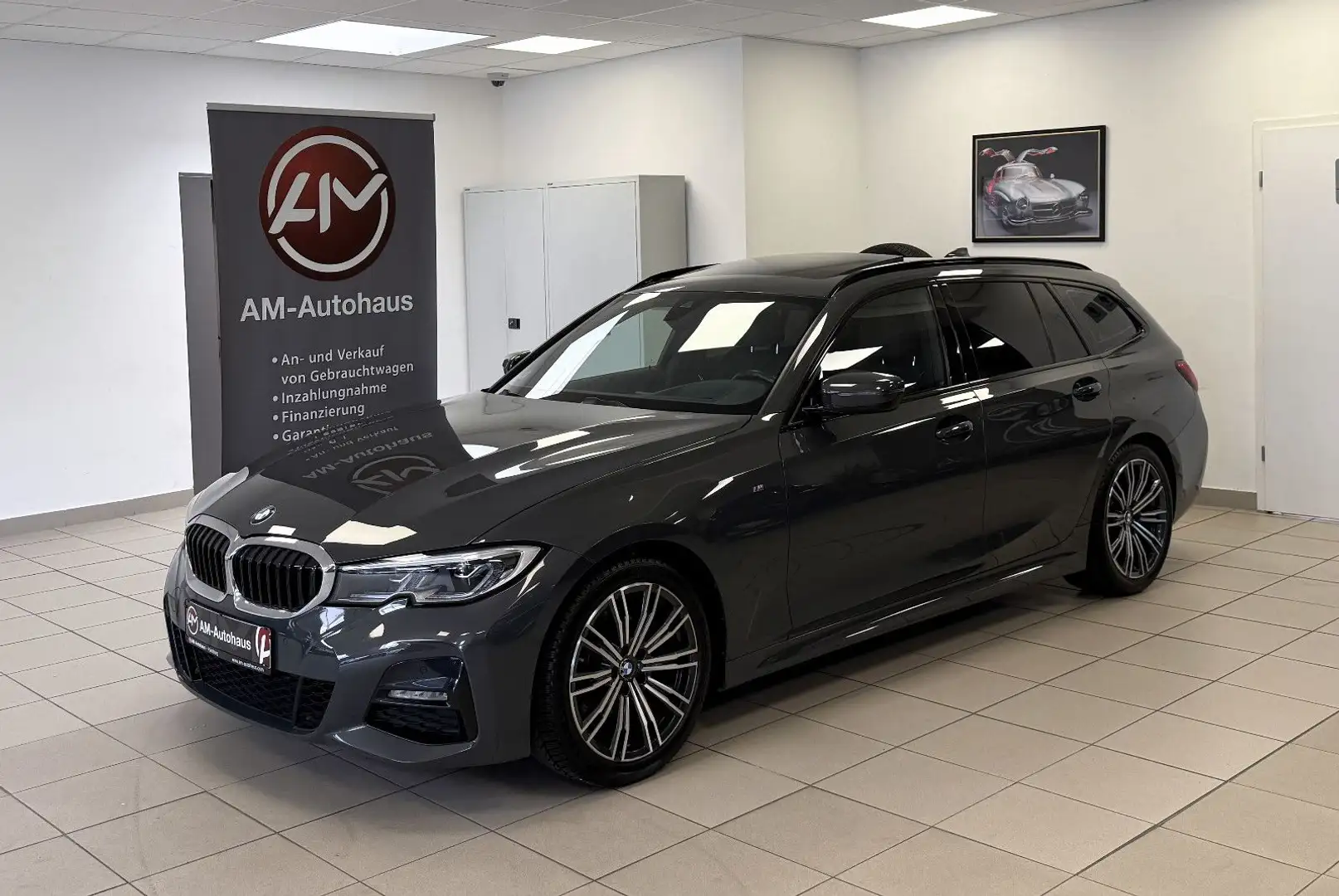 BMW 320 i Touring *M Sport*HUD*Laser*H&K*PanoramaSD* Gris - 2