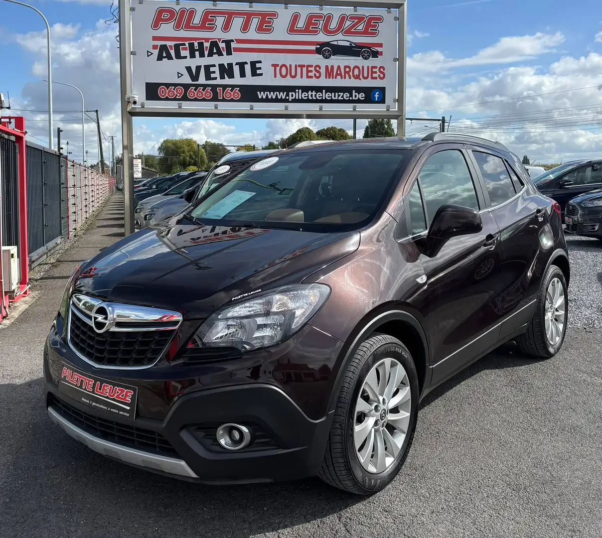 Opel Mokka CUIR / ATTACHE REMORQUE / EURO 6B/ GPS/ CLIM/+++ Bronce - 2
