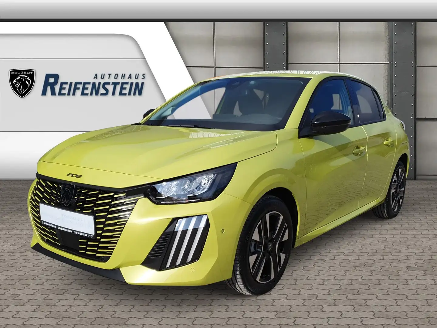 Peugeot 208 Allure 100 NAVI SHZ 180°KAMERA LED DAB Gelb - 1
