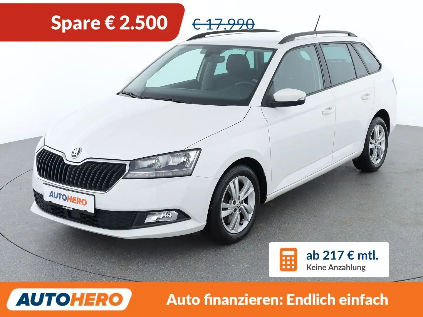 Skoda Fabia 1.0 TSI Ambition Weiß - 1