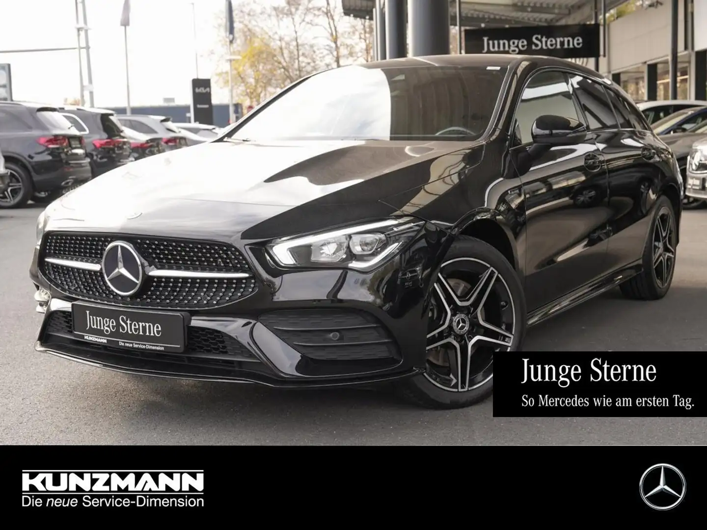 Mercedes-Benz CLA 250 e SB AMG Night MBUXNavi+ Kamera EasyPack Zwart - 1