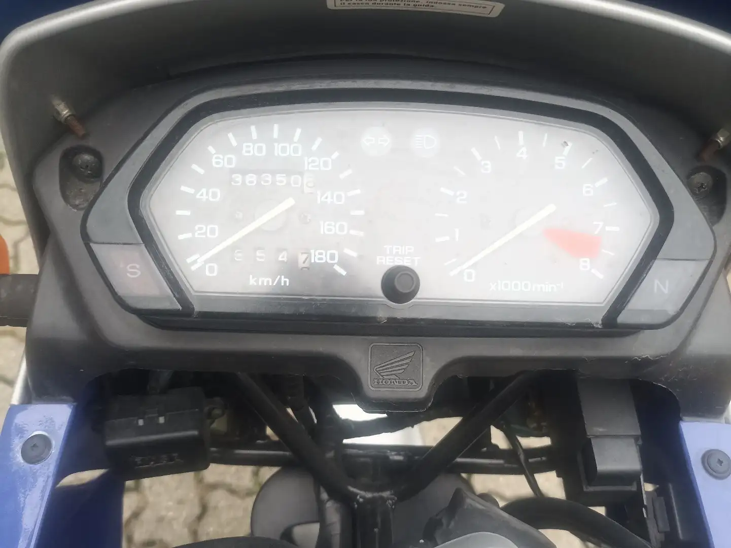 Honda NX 650 Albastru - 2