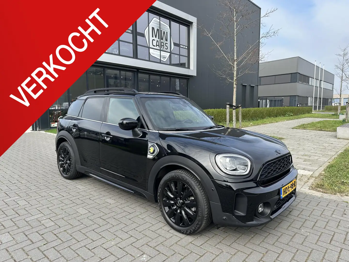MINI Cooper S Countryman Mini 2.0 E ALL4 Chili Leder, HUD, Camera, Adap. CC Noir - 1