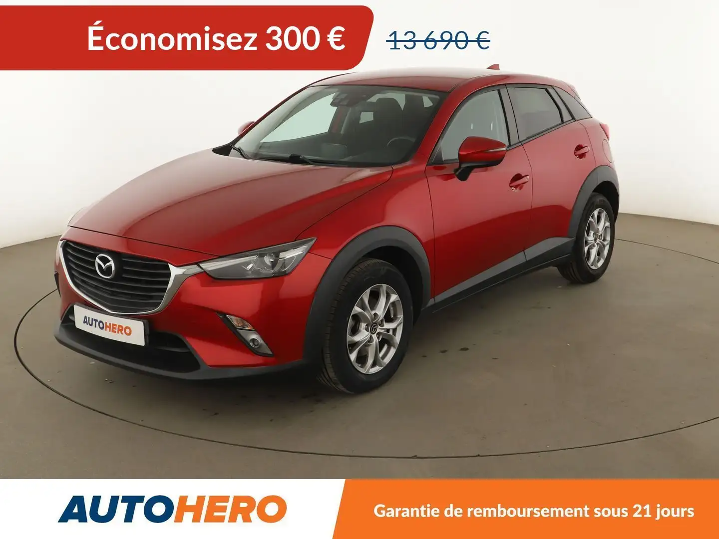 Mazda CX-3 2.0 Skyactiv-G Dynamique Rouge - 1
