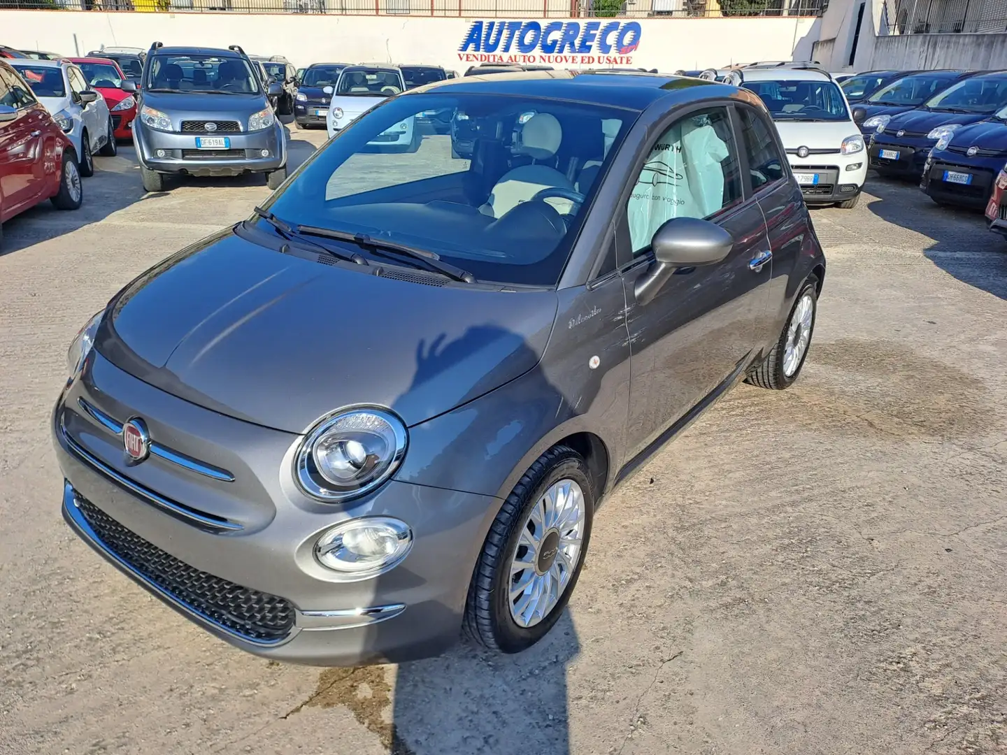 Fiat 500 500 1.0 Hybrid Dolcevita Gris - 1