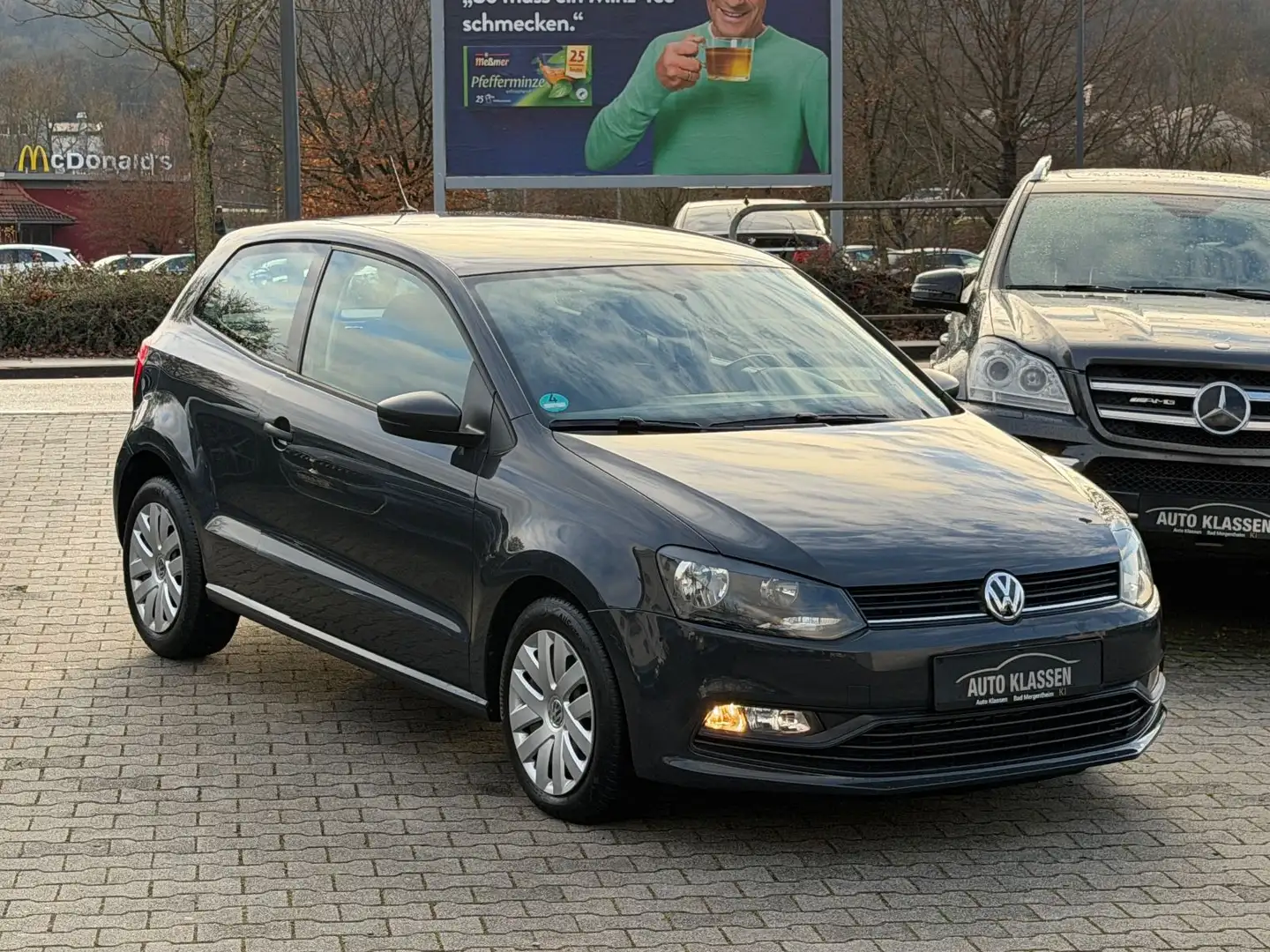 Volkswagen Polo V Trendline 1.Hand/Allwetter/TÜV Neu Grau - 1
