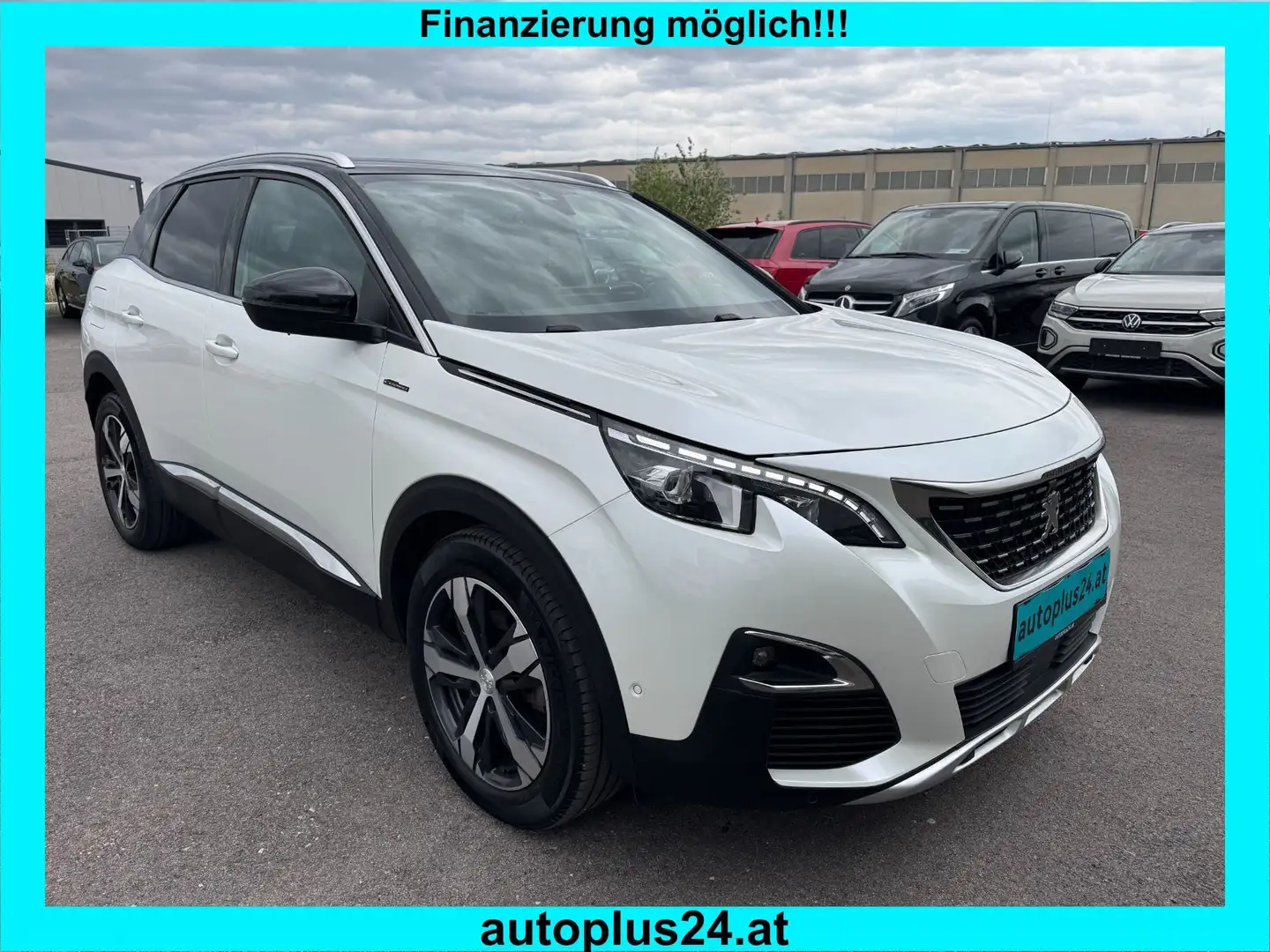 Peugeot 3008 1,5 BlueHDi 130 S&S EAT8 GT Line Aut. Weiß - 1