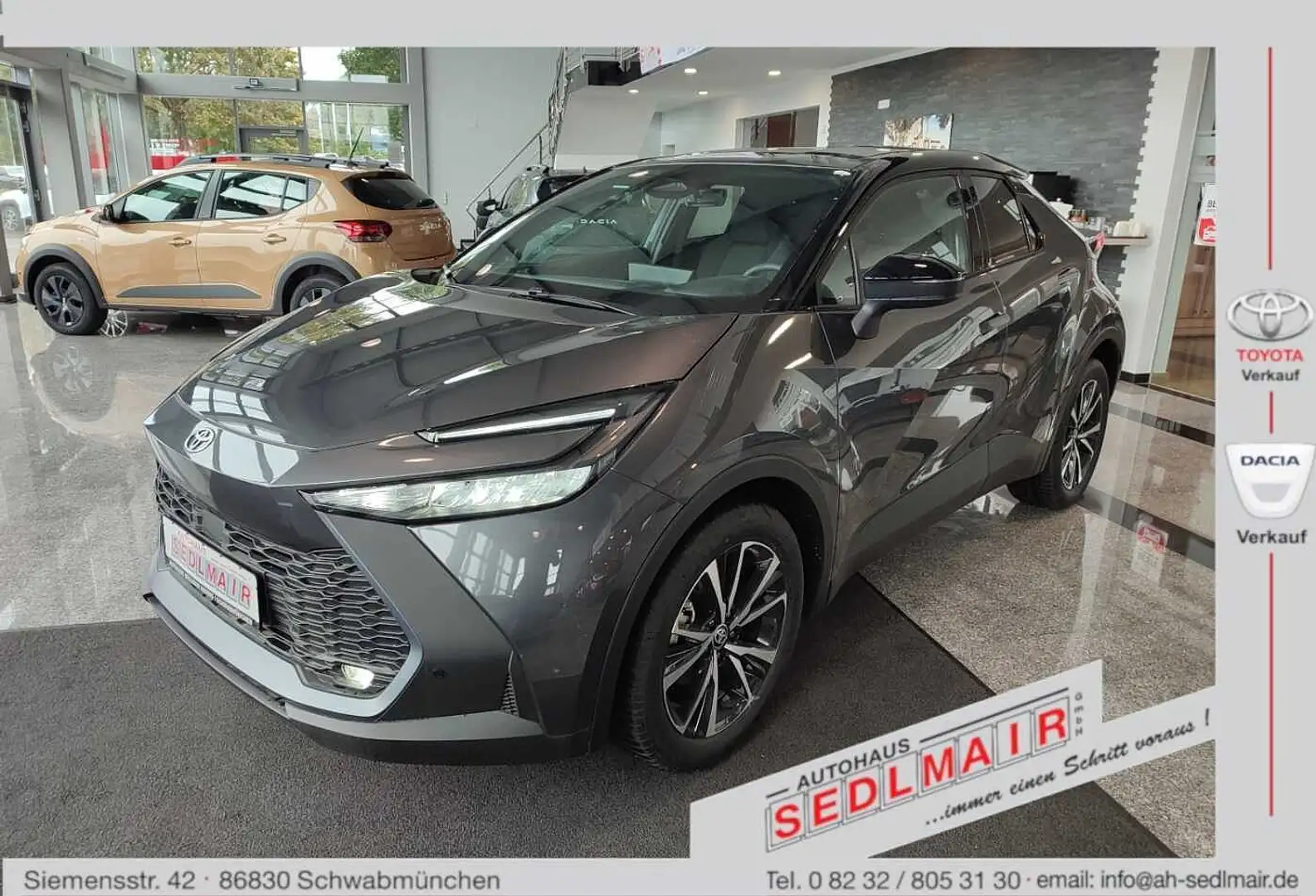 Toyota C-HR 1.8 Hybrid Style Smart (~Teamplayer) Gris - 1