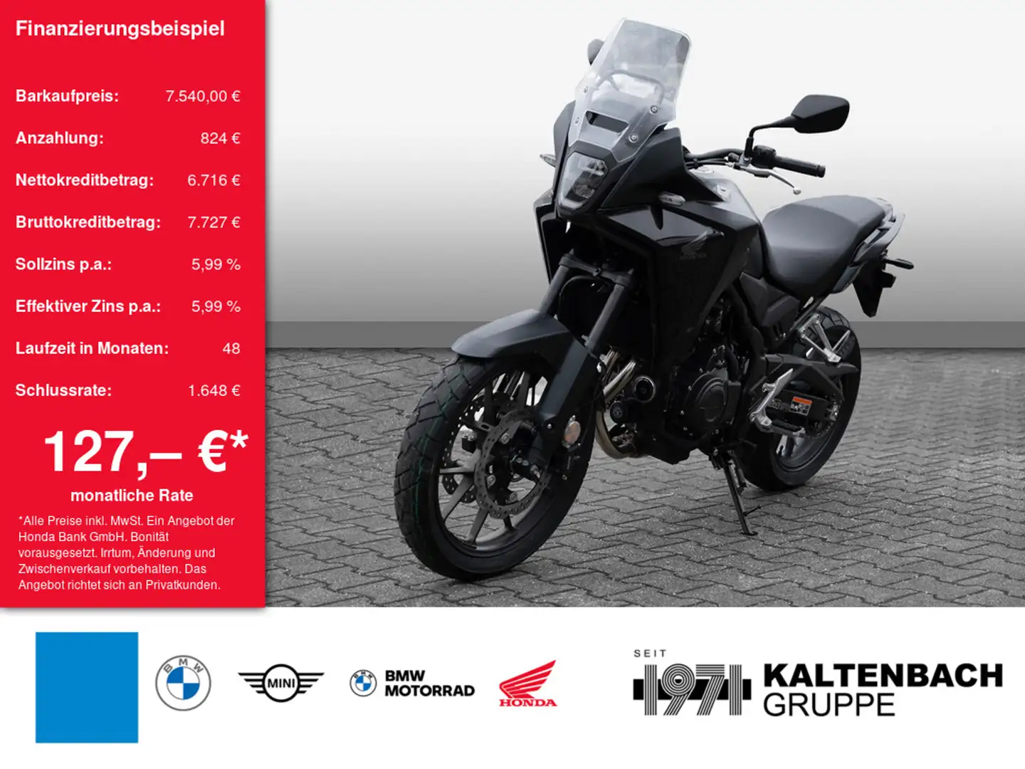 Honda CB 500 Černá - 1