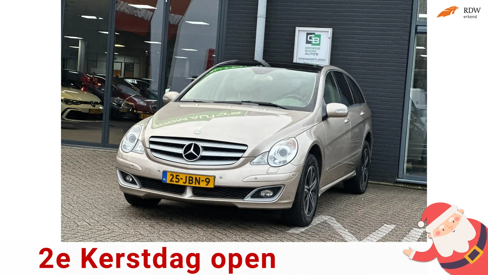 Mercedes-Benz R 350 4-Matic/6-PERS/LEDER/NAVI/AUTOMAAT/NETTE STAAT!! Beige - 1