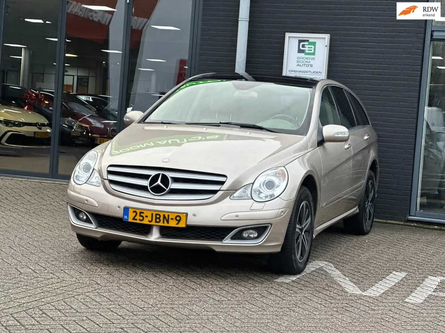 Mercedes-Benz R 350 4-Matic/6-PERS/LEDER/NAVI/AUTOMAAT/NETTE STAAT!! Beige - 1
