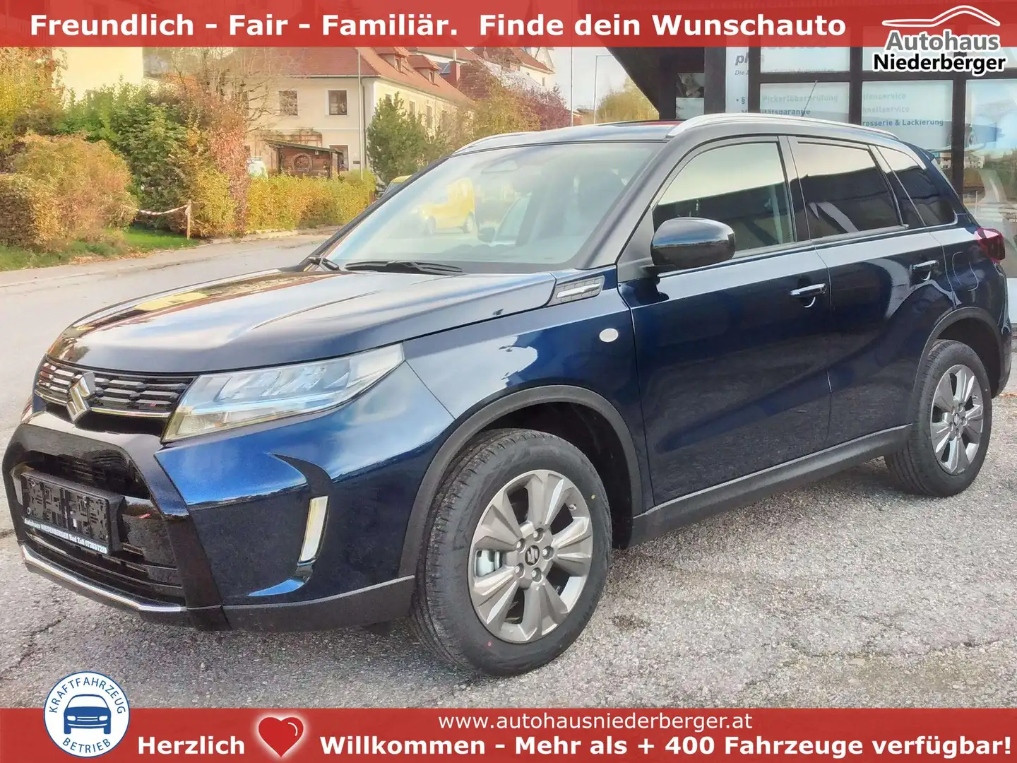 Suzuki Vitara 1,4 GL+ DITC Hybrid ALLGRIP shine 95 kW (129 PS... Blau - 1
