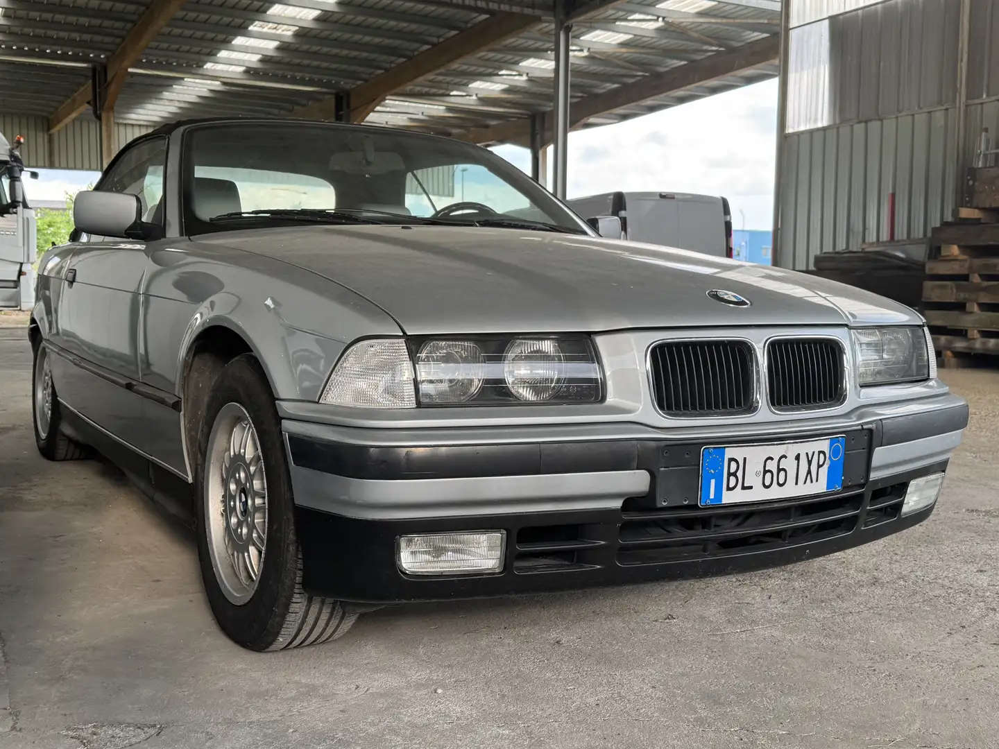 BMW 325 325i e36 Cabrio hard top Plateado - 2