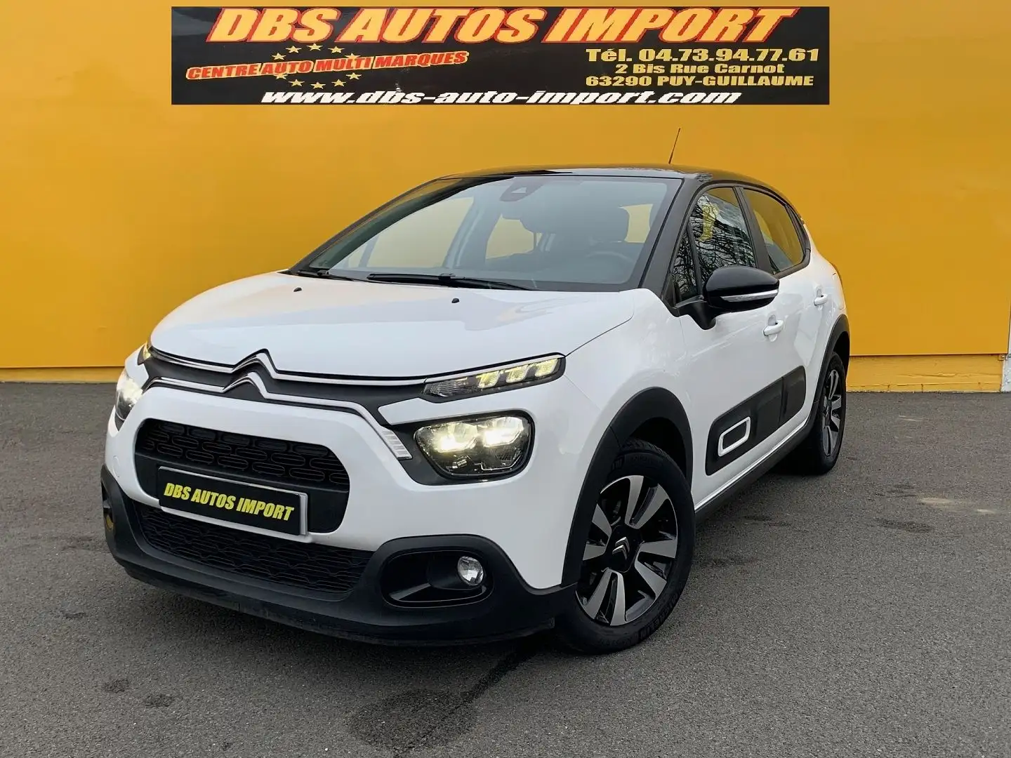 Citroen C3 1.2 PURETECH 83CH S\u0026S FEEL PACK Blanc - 1