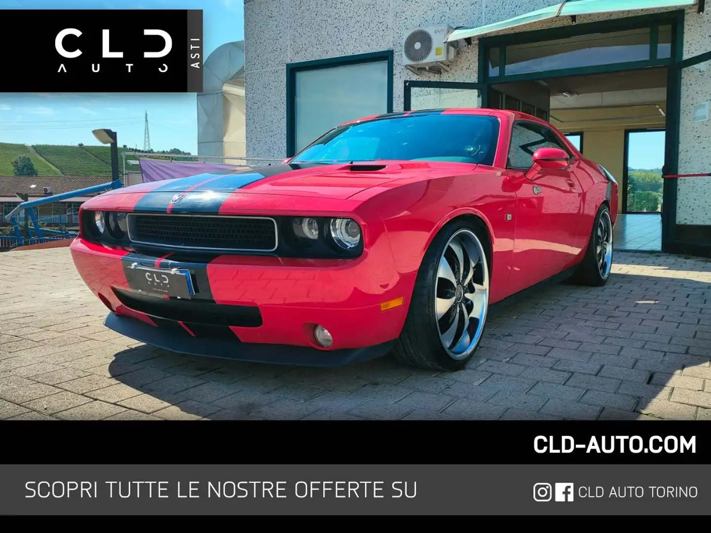Dodge Challenger Bully Dog Kit 245cv cerchi 22'' Rouge - 1