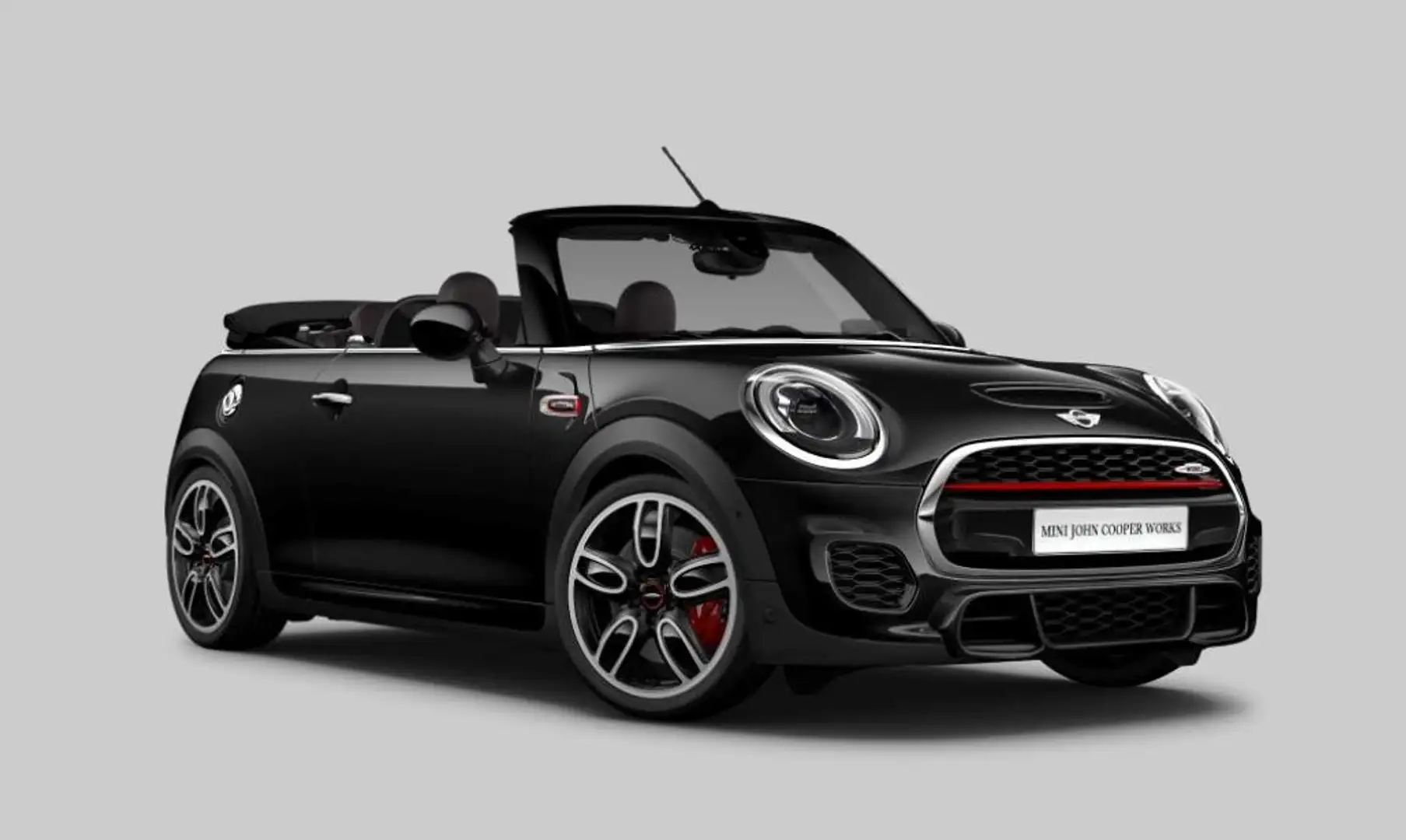 MINI John Cooper Works Cabrio 2.0 AS JCW ***NP: € 51.255,-*** Negro - 1