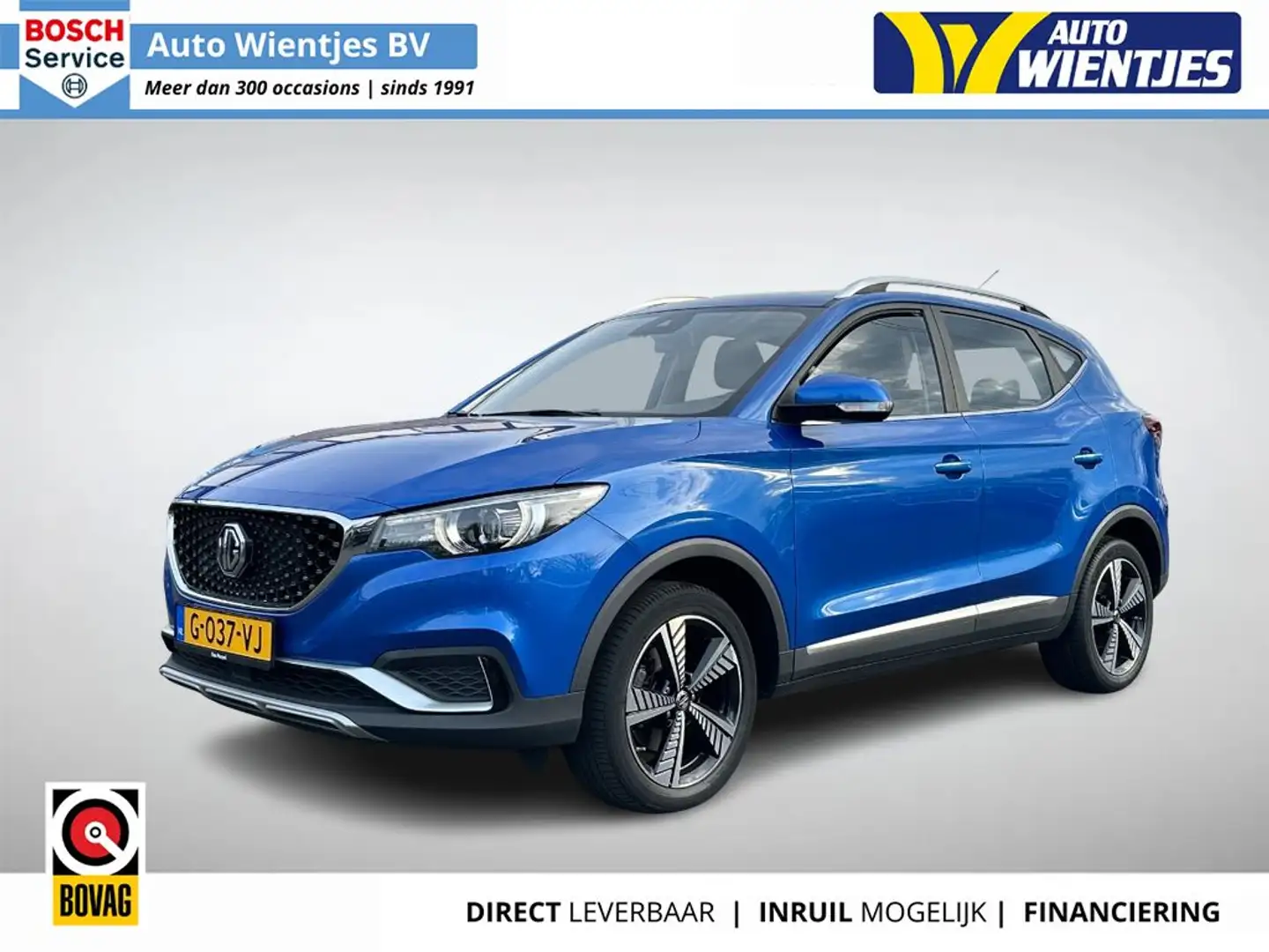 MG ZS EV Luxury 45kWh | SOH 96% | Leer | Pano Blauw - 1