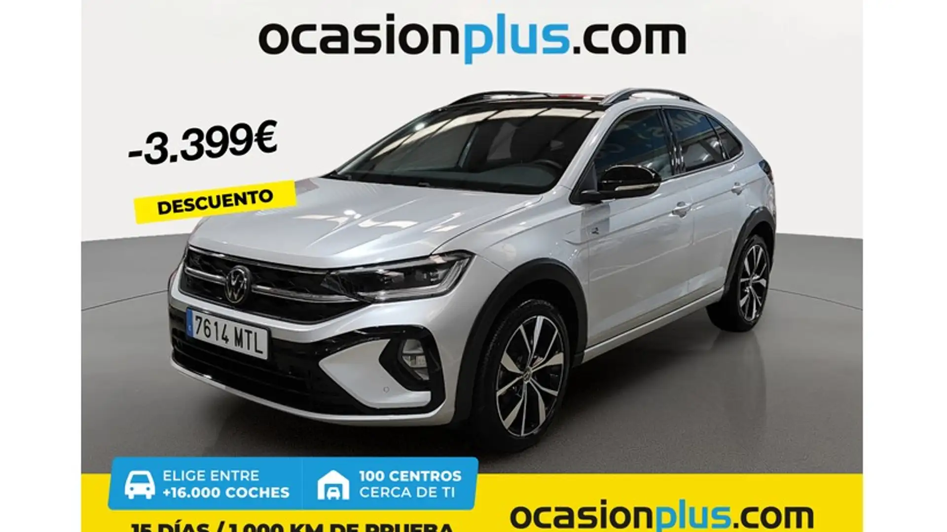 Volkswagen Taigo 1.5 TSI R-Line DSG 110kW Plateado - 1