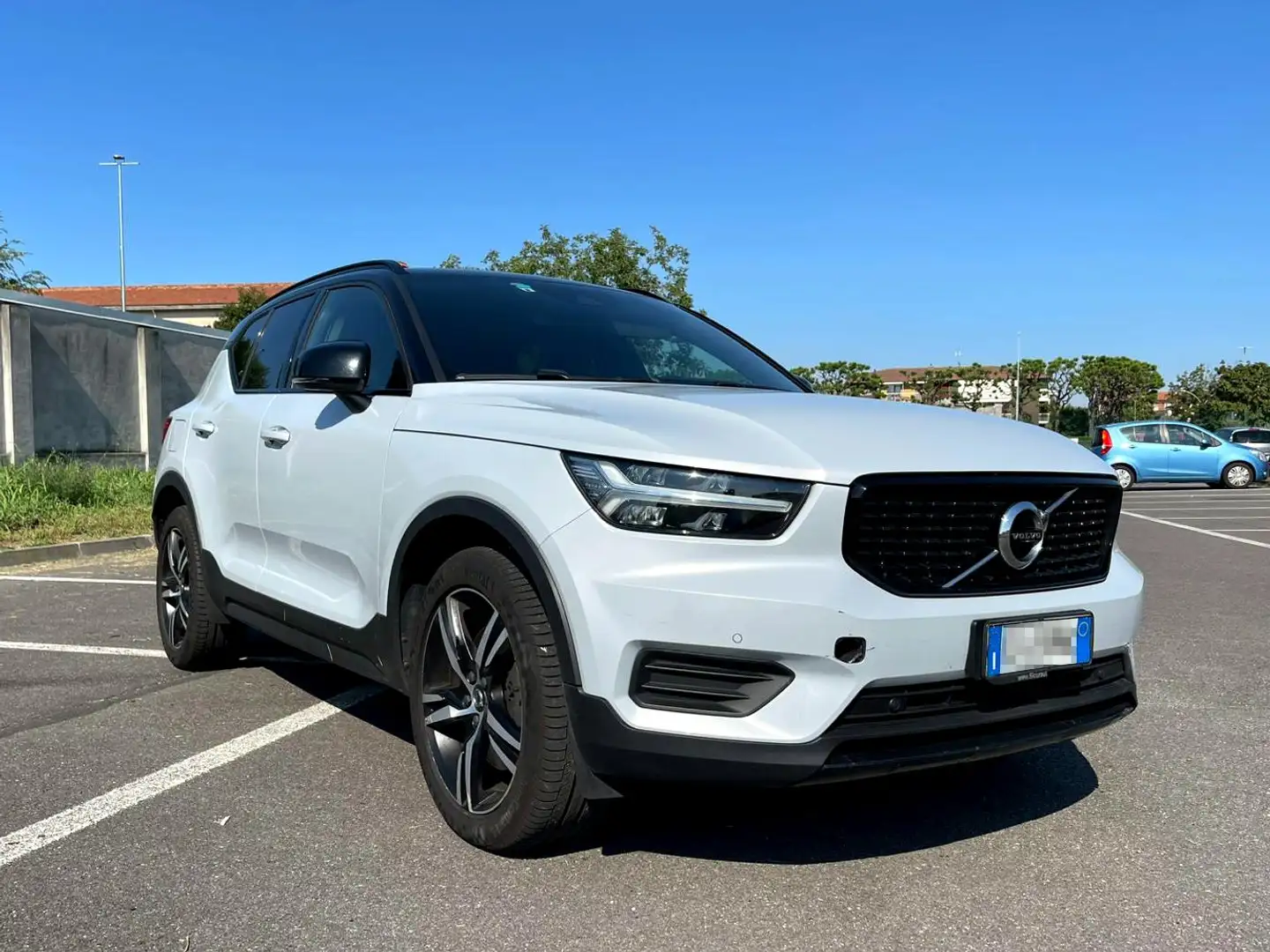 Volvo XC40 XC40 1.5 t5 phev R-design auto my21 Grigio - 2