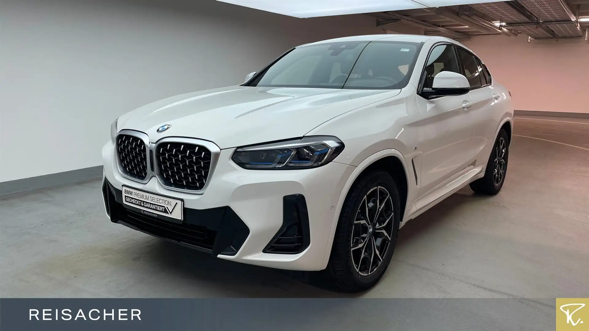 BMW X4 xDrive 20d A M-Sport,AHK,Autom Blanc - 1