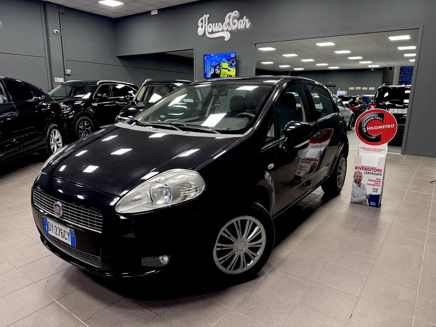 Fiat Grande Punto Grande Punto 5p 1.4 natural power Dynamic 77cv Nero - 1