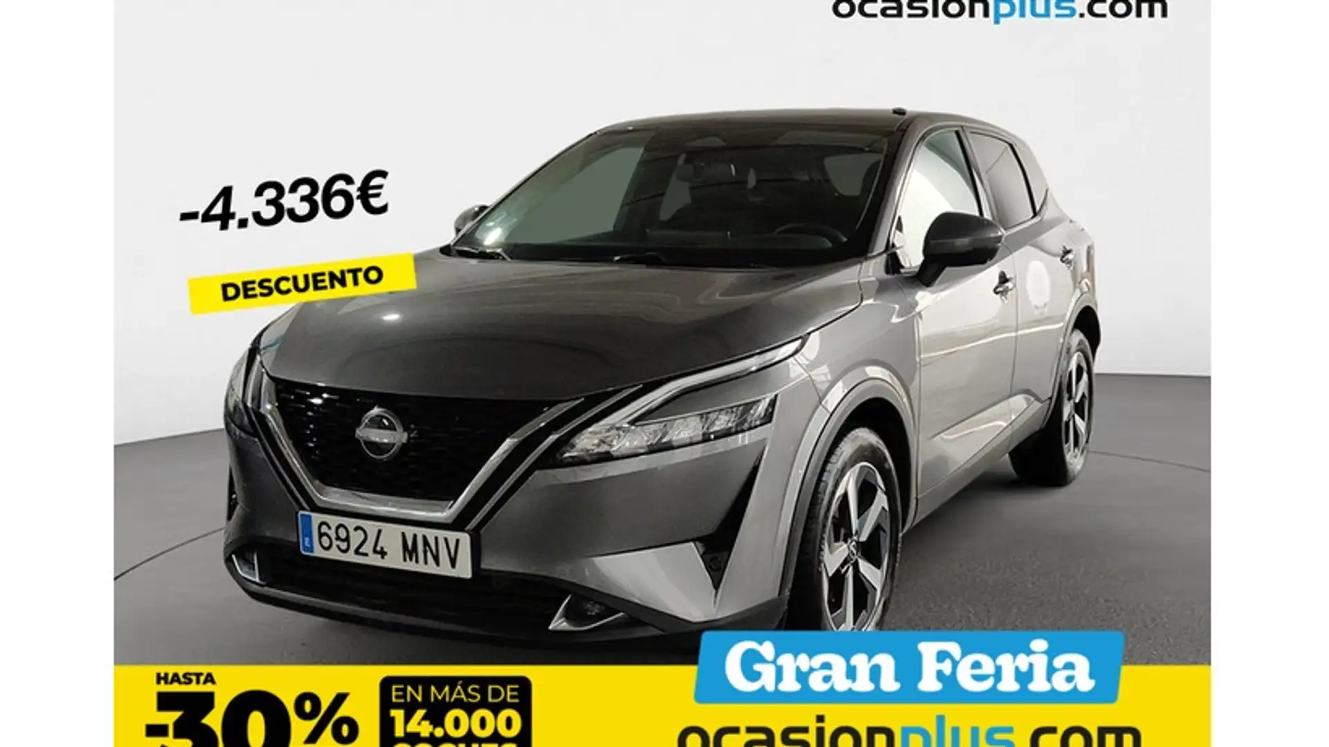 Nissan Qashqai 1.3 DIG-T mHEV 12V N-Connecta 4x2 103kW Gris - 1