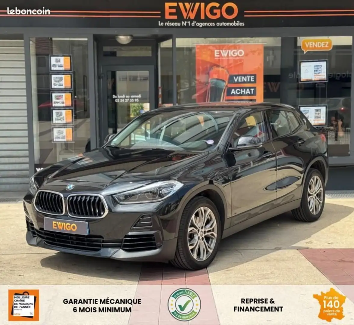 BMW X2 sDrive 18i 136ch Lounge Noir - 1