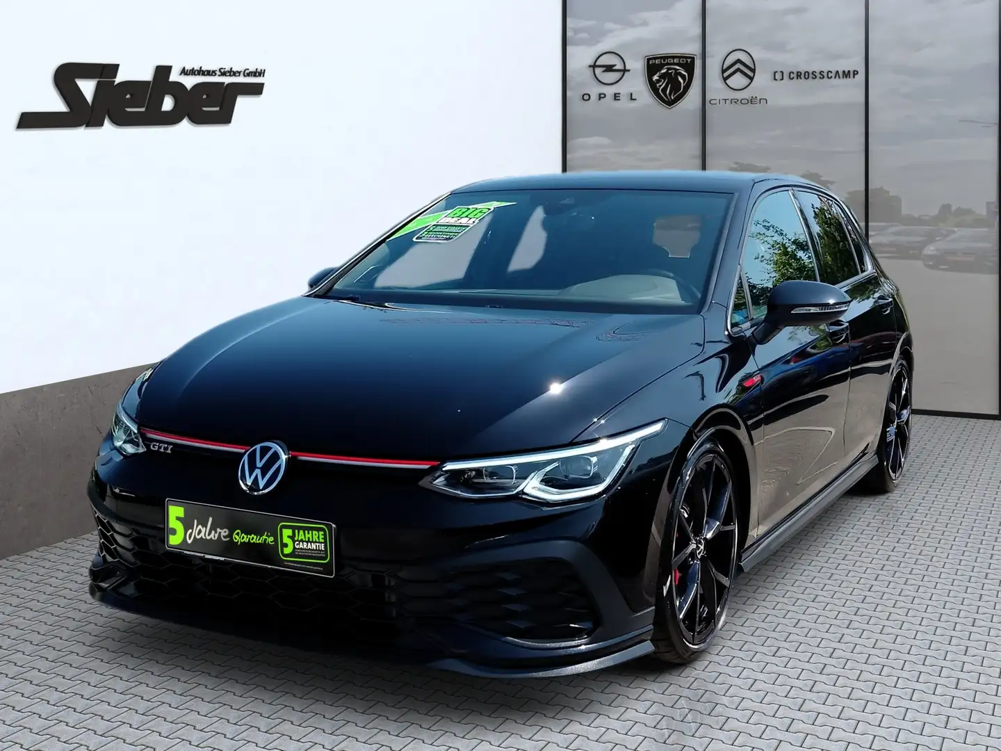 Volkswagen Golf VIII 2.0 TSI GTI Clubsport KAMERA*NAVI*SITZH Nero - 2