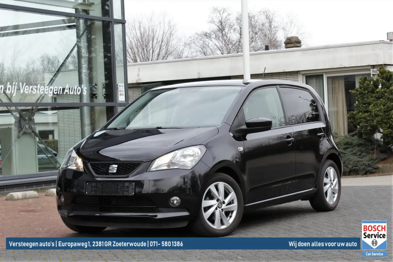 SEAT Mii 1.0 60pk 5DRS Sport FR-Line | Cruise Controle Zwart - 1