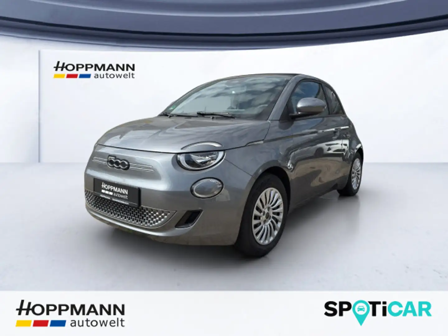 Fiat 500e Cabrio + Wallbox PDC CarPlay Klima Grau - 1
