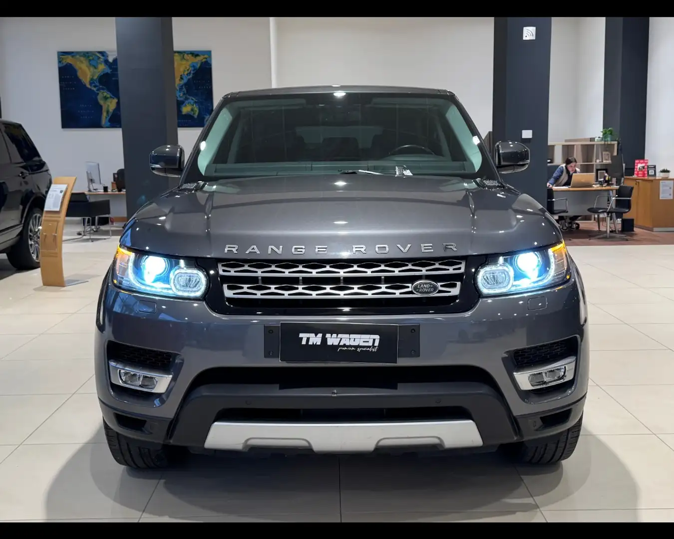 Land Rover Range Rover Sport 3.0 TDV6 HSE 2016 4x4 -24 MESI GARANZIA-IVA Gri - 2