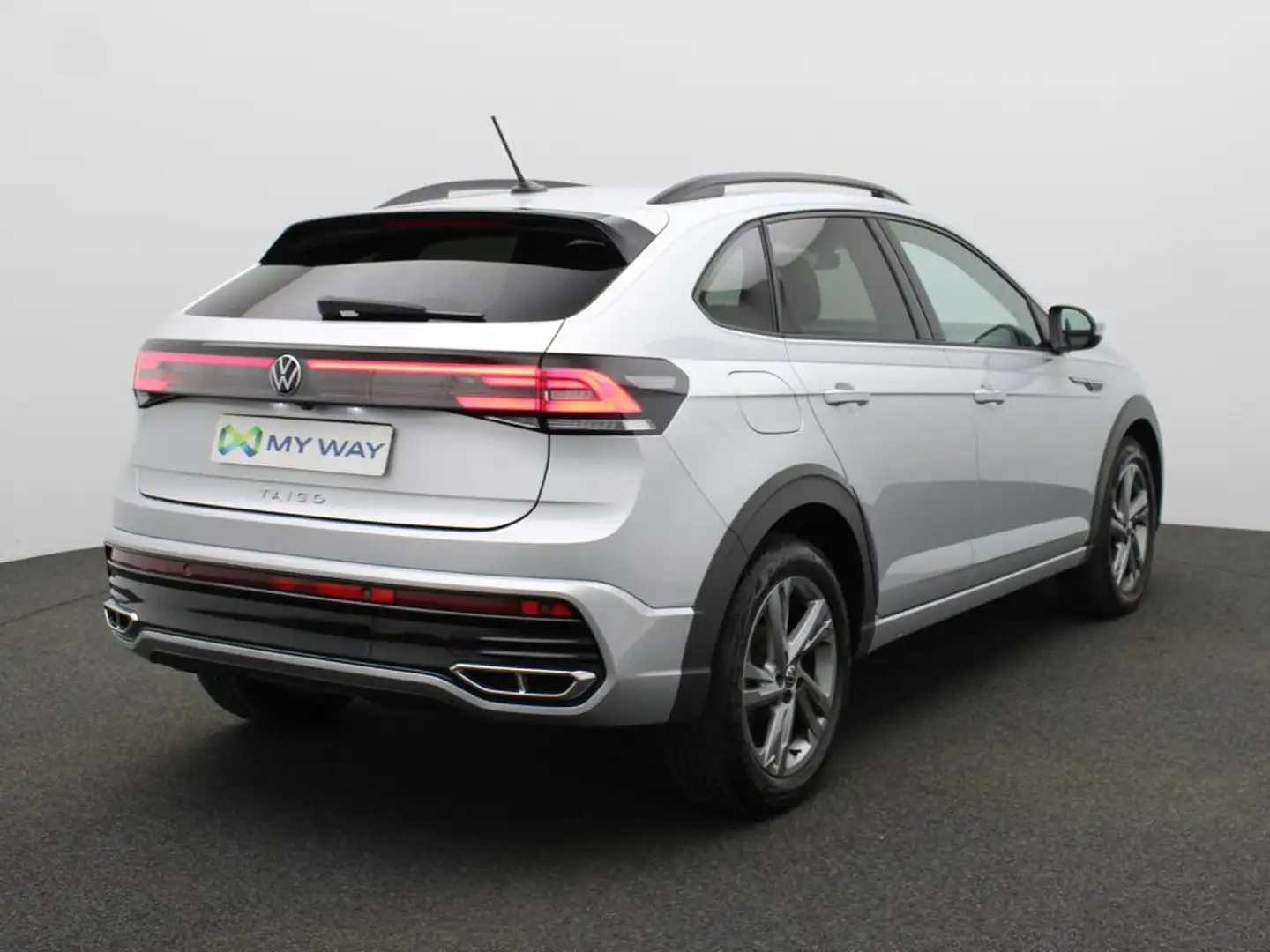 Volkswagen Taigo R-Line 1.0 TSI 110 PK DSG-7 / ACC / Camera / Apple Carplay Argent - 2