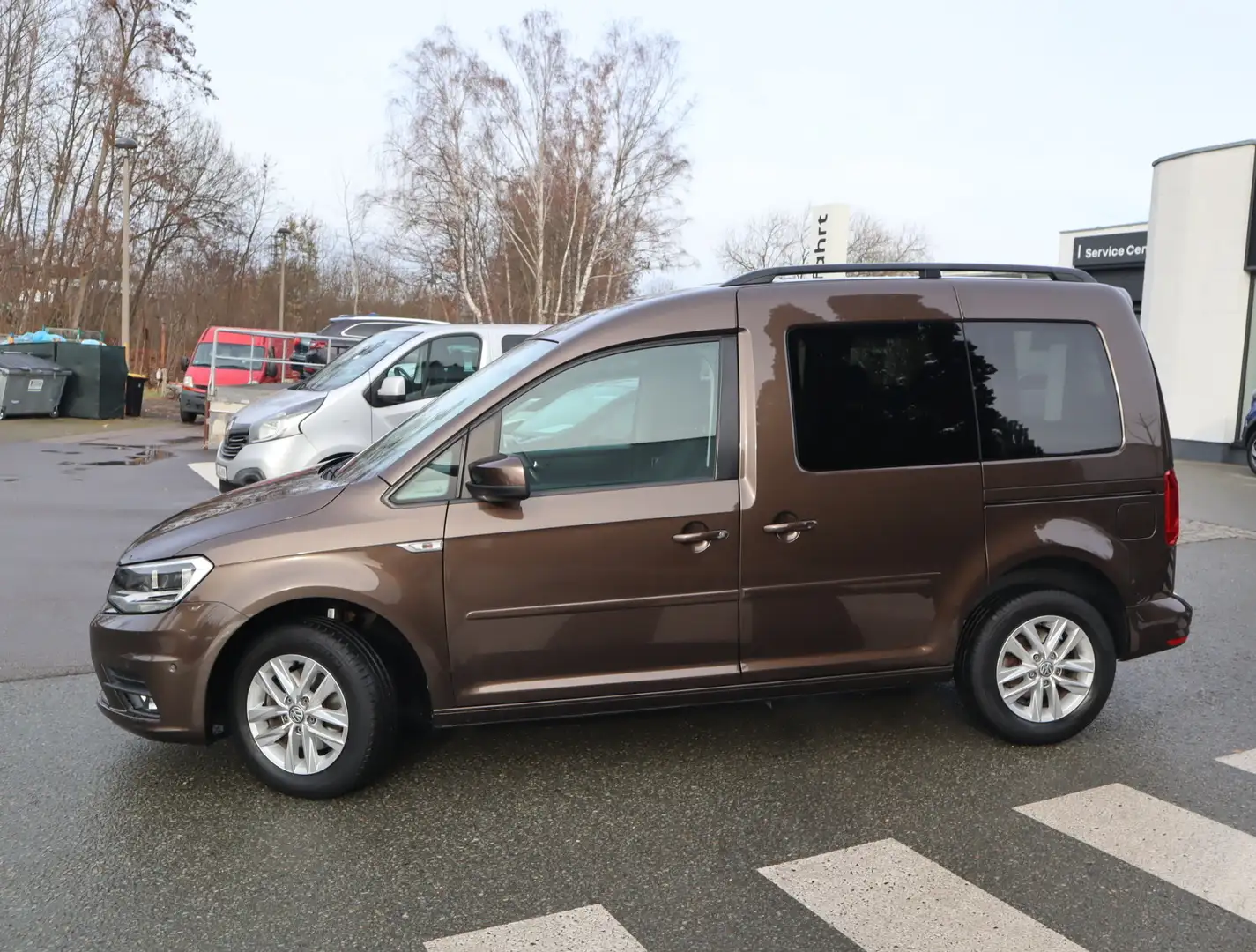 Volkswagen Caddy 1.0 TSI Comfortline BMT Standheizung Braun - 2