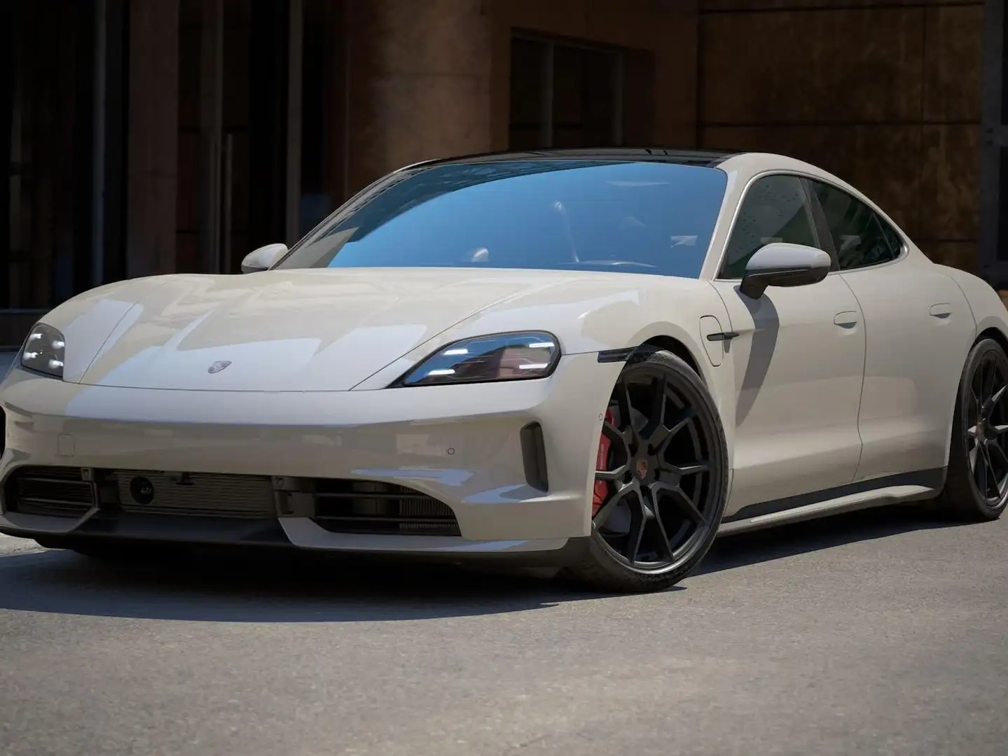 Porsche Taycan Face Lift CRAYON Perf Batterij+ / SPORTDESIGN PACK - 1