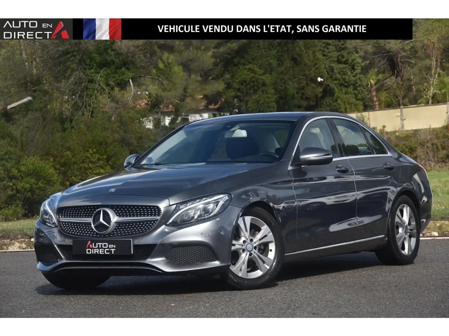 Mercedes-Benz CL C 180 d - BVA 7G-Tronic Plus  BERLINE - BM 205 Bus Grigio - 1