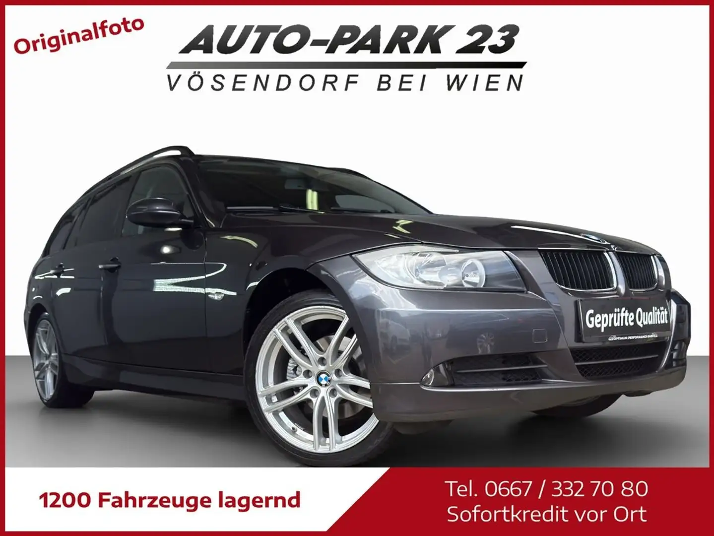 BMW 320 i  Ö-Paket **AUTOMATIC**1.JAHR -GARANTIE*MOD2007 Grau - 2