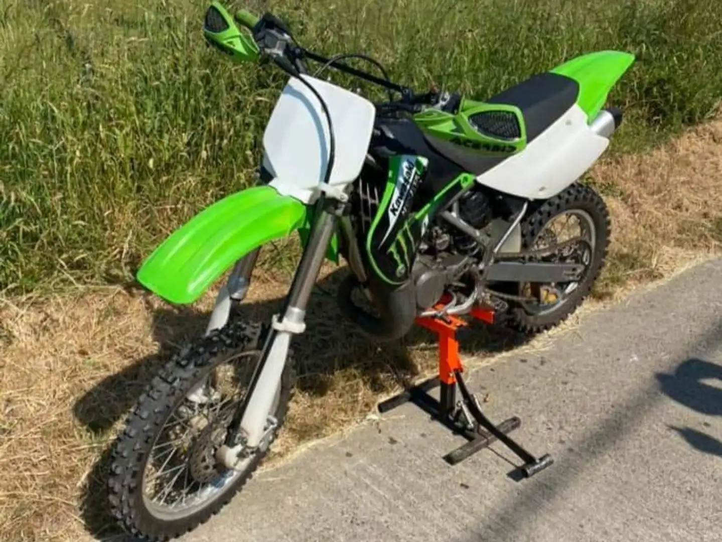 Kawasaki KX 85 zelena - 1