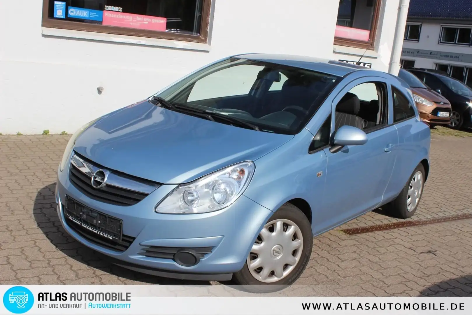 Opel Corsa D Edition KLIMA=ALLWETTERREIFEN NEU!! Blau - 1