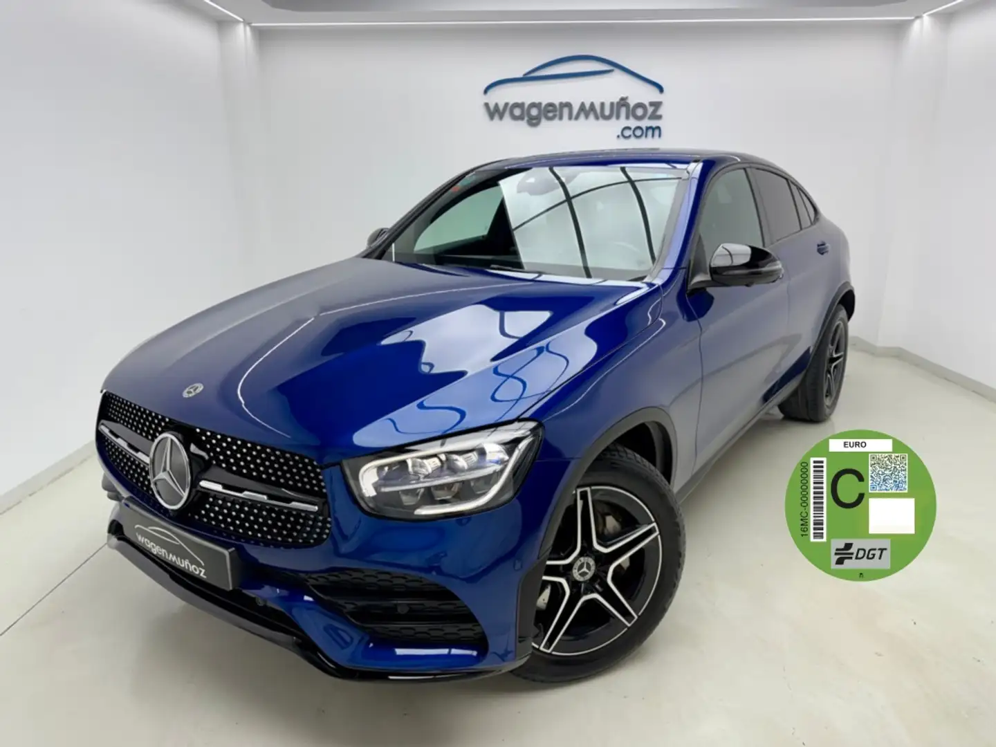 Mercedes-Benz GLC 200 Coupé 200d 4Matic 9G-Tronic Azul - 2